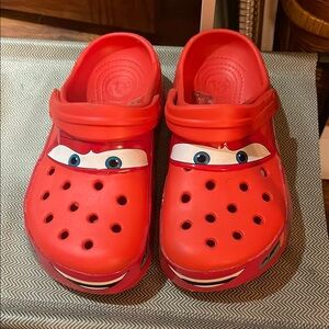 Kids Red Character Clogs